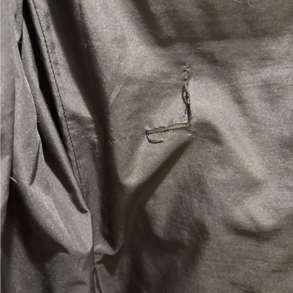 J. Crew Women's Black Puffer Coat with Fur Trim - Picture 6 of 7